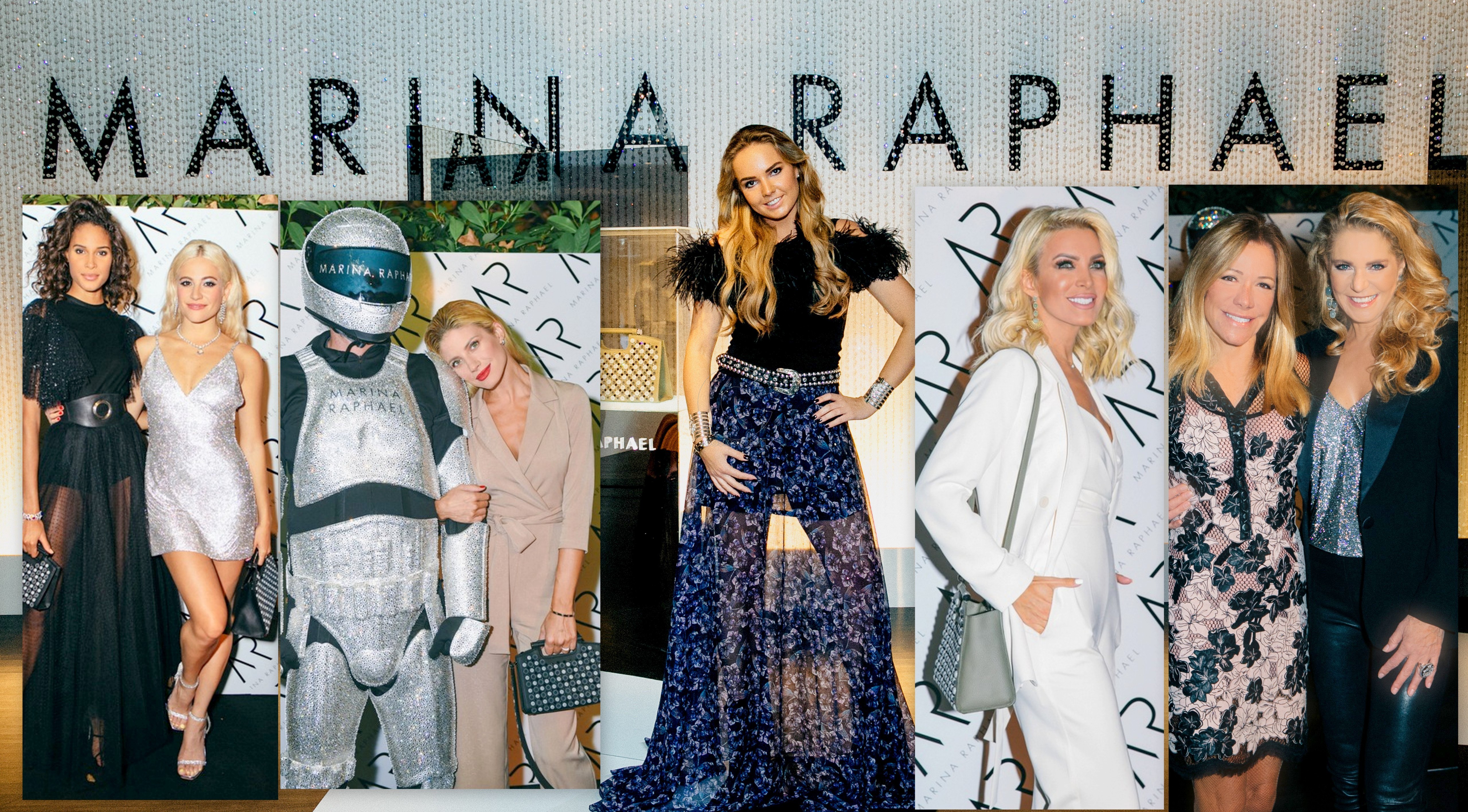 Marina Raphael: Κρυστάλλινο jet set πάρτι για την πρώτη συλλογή της