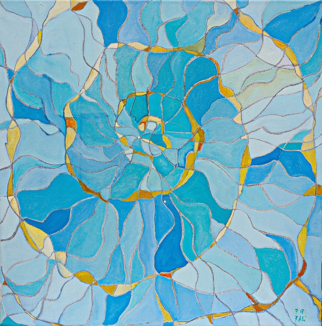 Cobalt Waves: Εικαστική Έκθεση της Λίζας Γεωμπρέ @The Blender Gallery