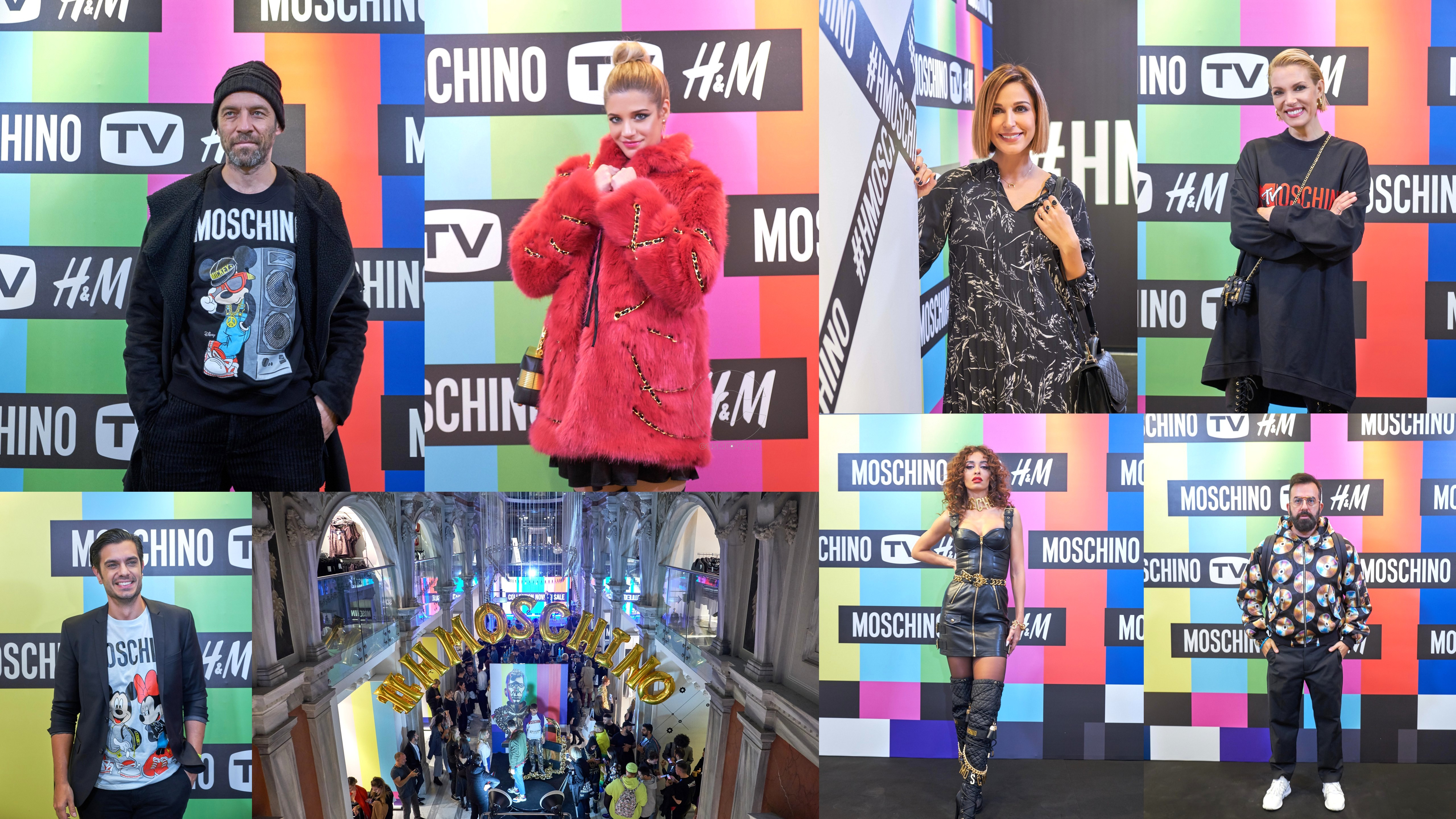 90s glam πάρτι για τη συλλογή MOSCHINO [tv] H&M