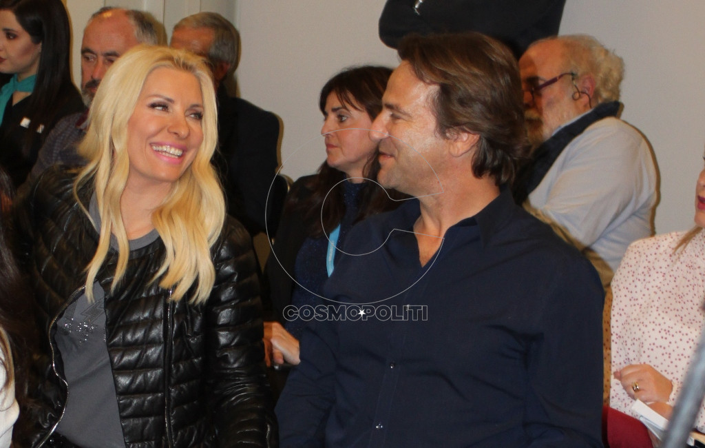 Ελένη Μενεγάκη & Μάκης Παντζόπουλος: μαζί στα εγκαίνια της ΕΞΠΟΤΡΟΦ