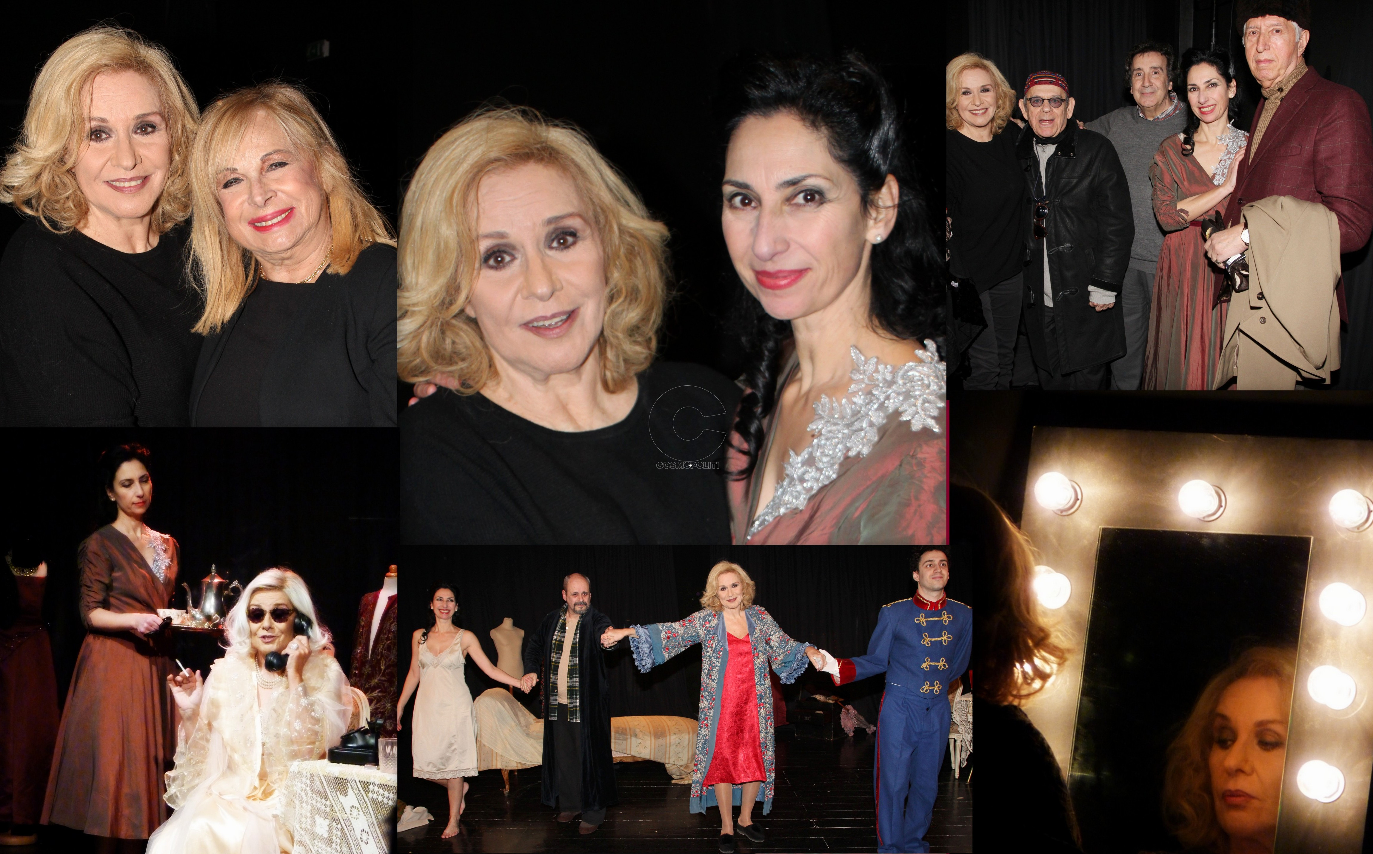 Eπίσημη πρεμιέρα για το “Πορτραίτο μιας Μαντόνα” με την Βέρα Κρούσκα και την Κερασία Σαμαρά @θέατρο Αλκμήνη