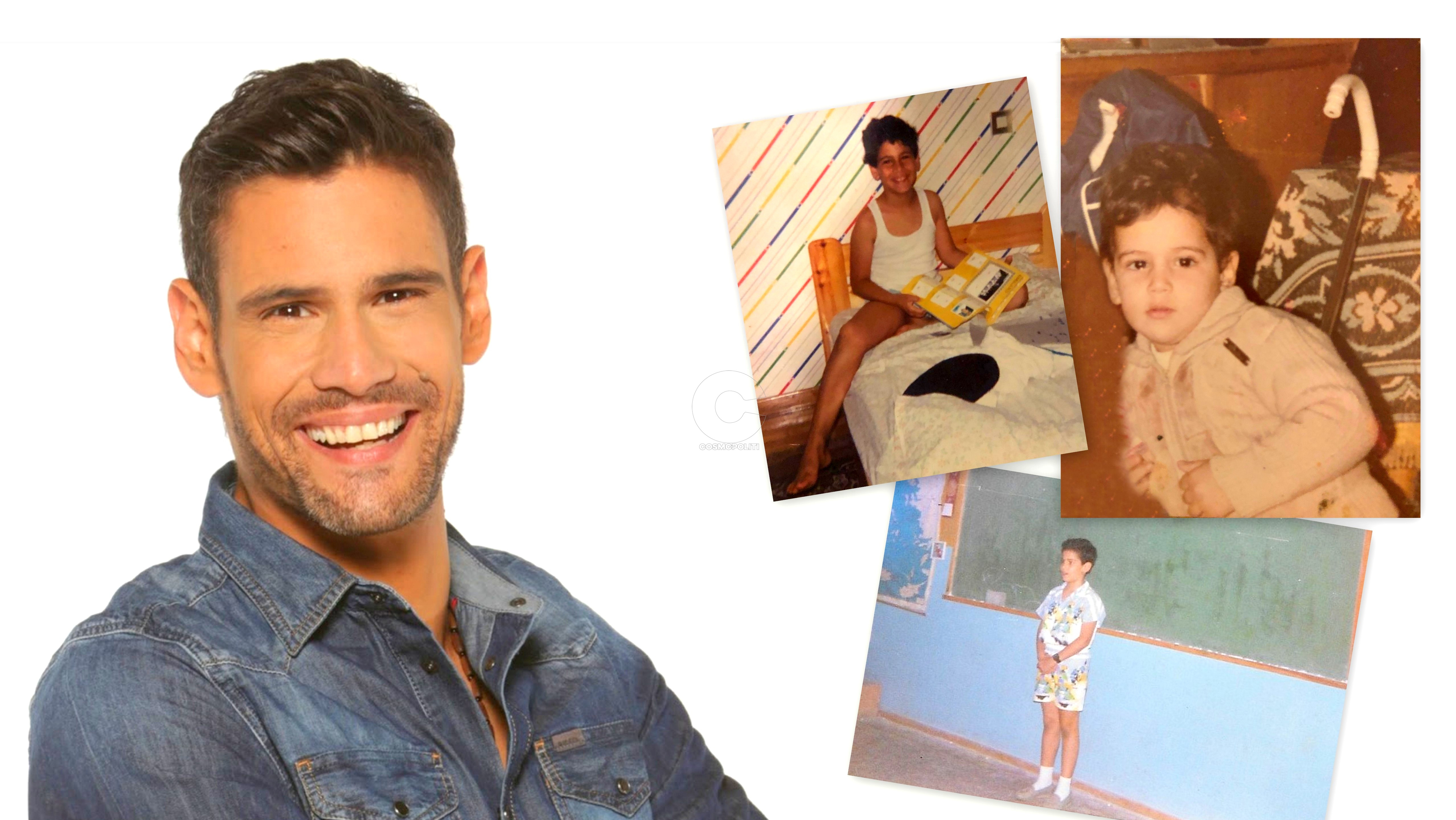 Ο Δημήτρης Ουγγαρέζος όταν ήταν παιδί…