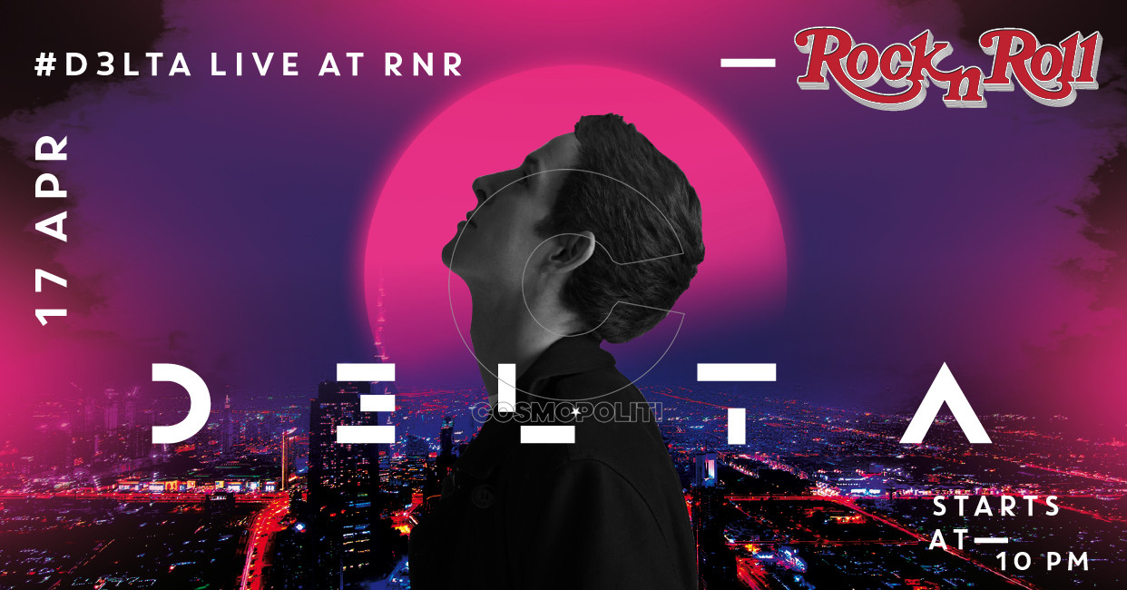 O διάσημος D3LTA στο Rock n Roll Athens