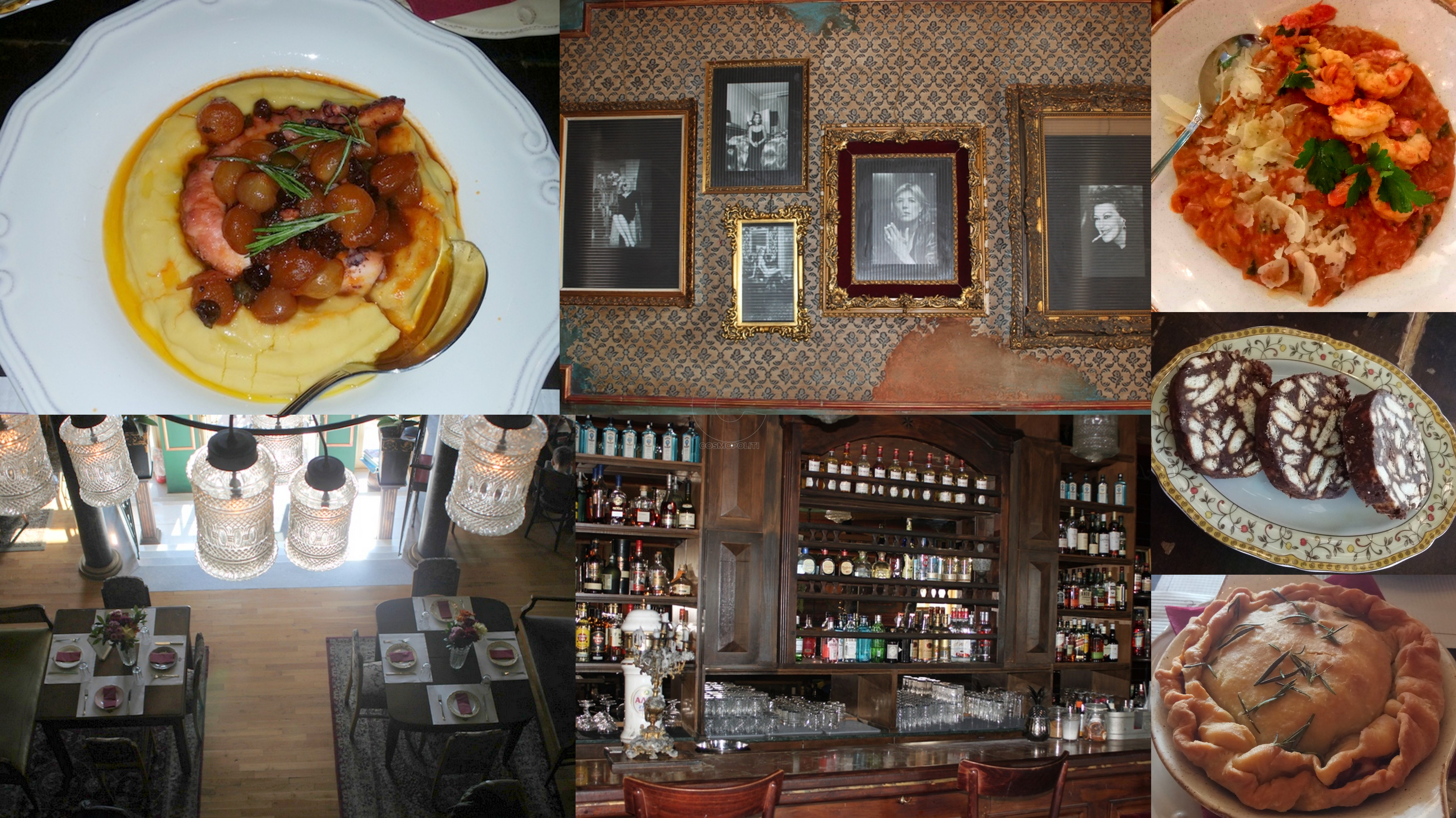 To “Βelle Amie” στον Πειραιά συνδυάζει θεϊκά την Ava Gardner με κριθαρότο με γαρίδες και κορμό σοκολάτας!