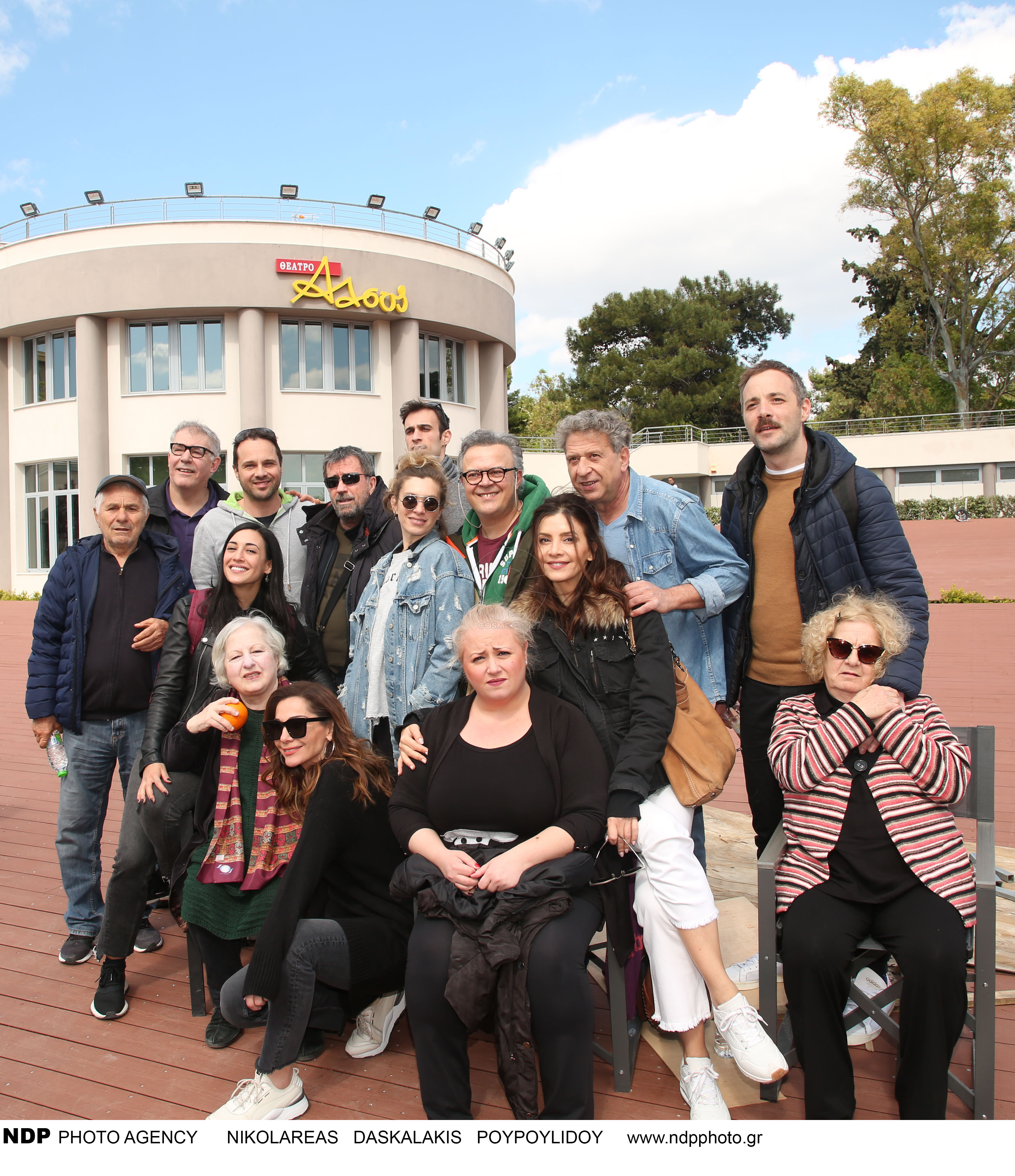 Πρόβες στο θέατρο ‘Αλσος για “Το δικό μας σινεμά”