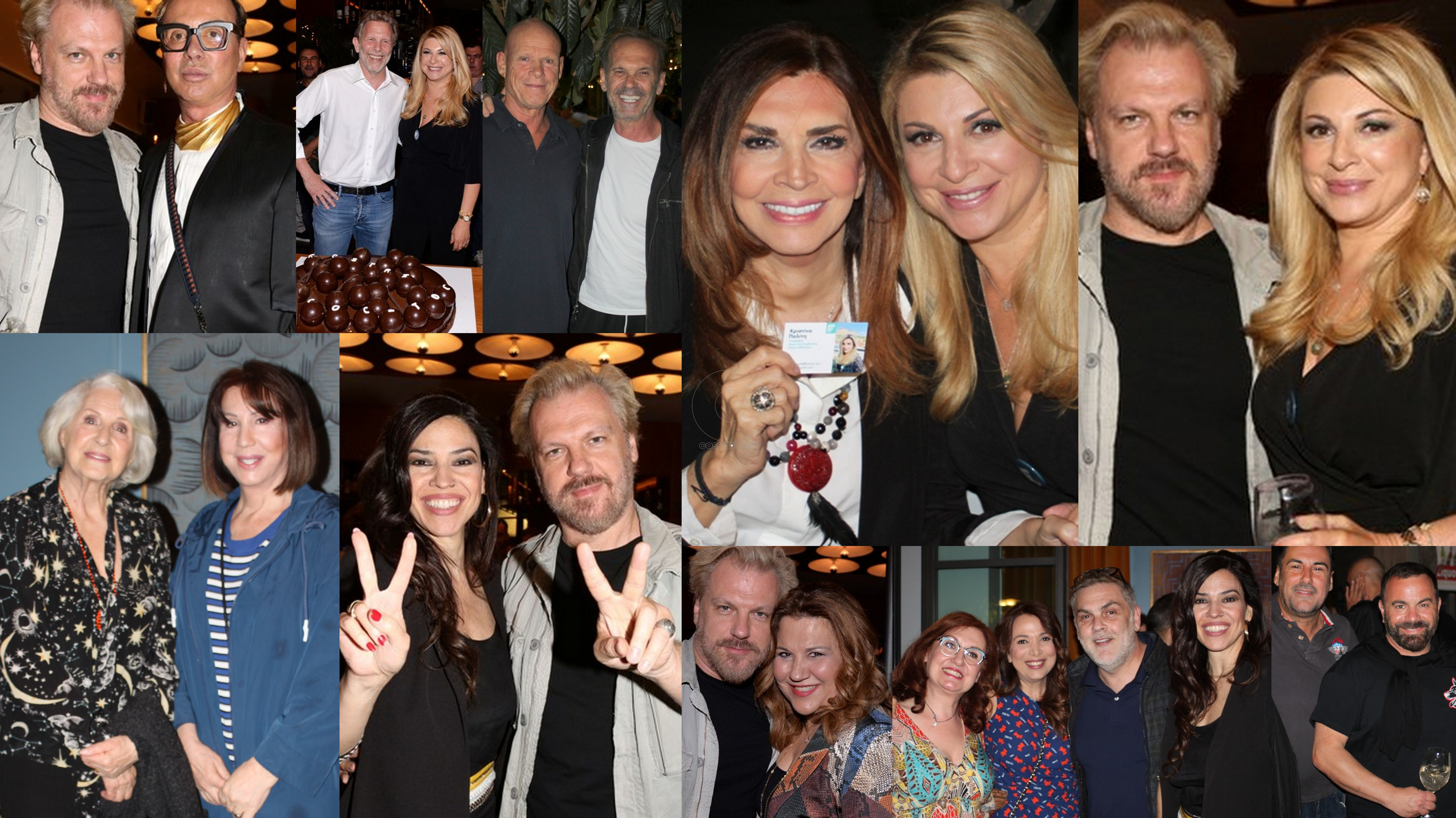 Επικό πάρτι με αγαπημένους φίλους για τη γιορτή του Κώστα Σπυρόπουλου από την Χριστίνα Πολίτη