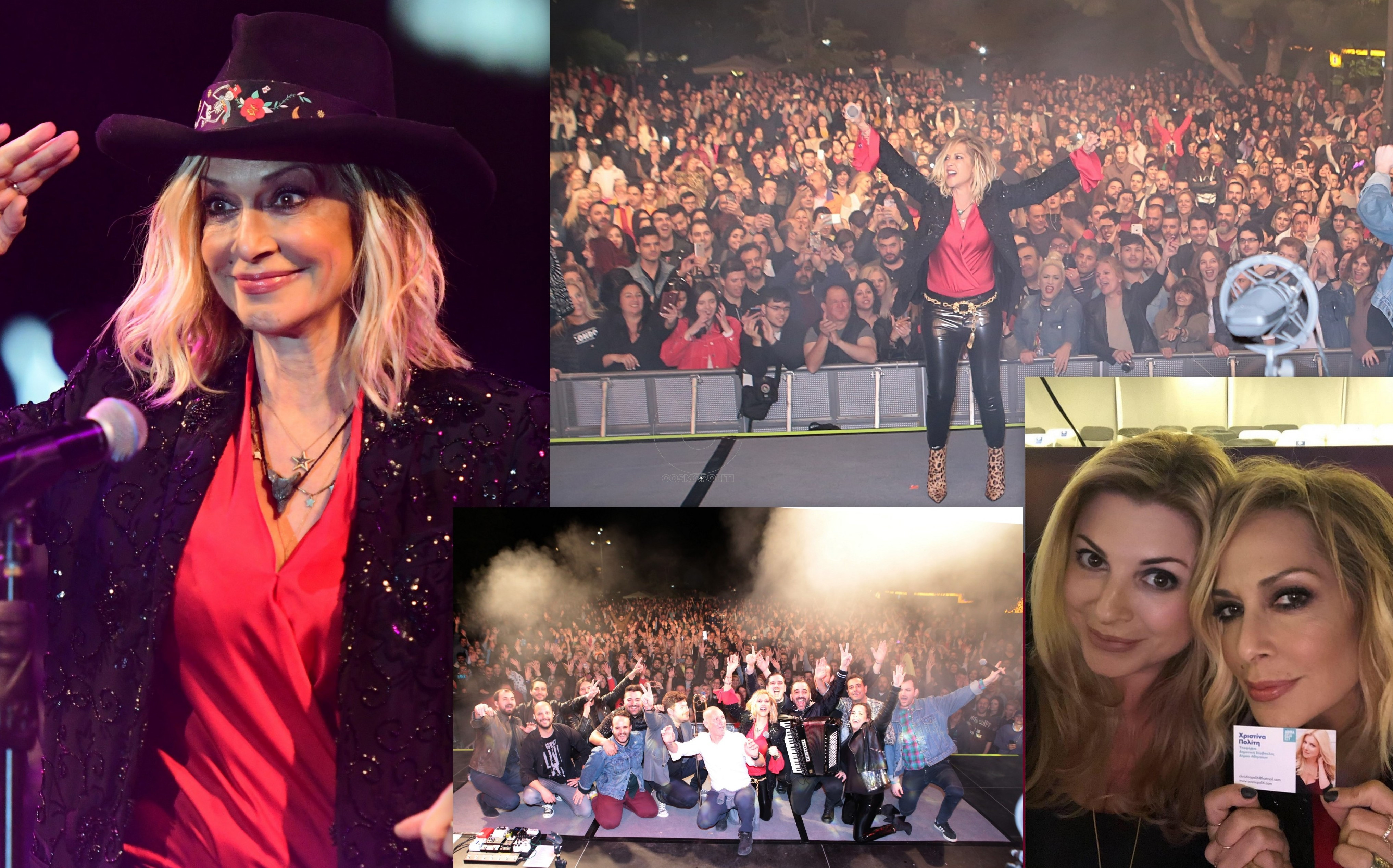 Η Άννα Βίσση “βούλιαξε” την πλατεία της Νέας Σμύρνης με τη συναυλία της!