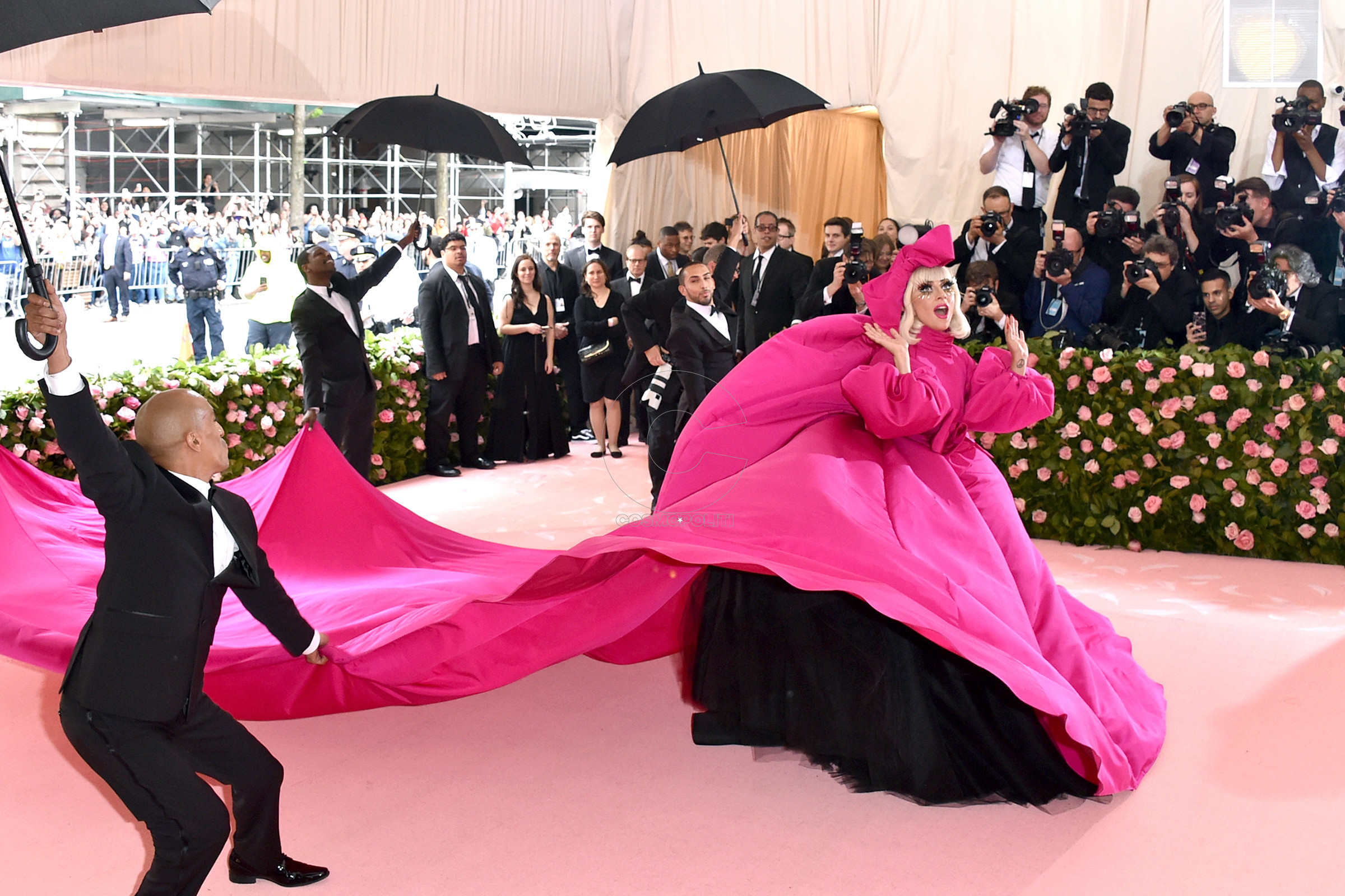 NEW YORK, NY - MAY 06:  Lady Gaga arrives at the 2019 Met Gala Celebrating Camp: Notes On Fashion at The Metropolitan Museum of Art on May 6, 2019 in New York City.  (Photo by John Shearer/Getty Images for THR)