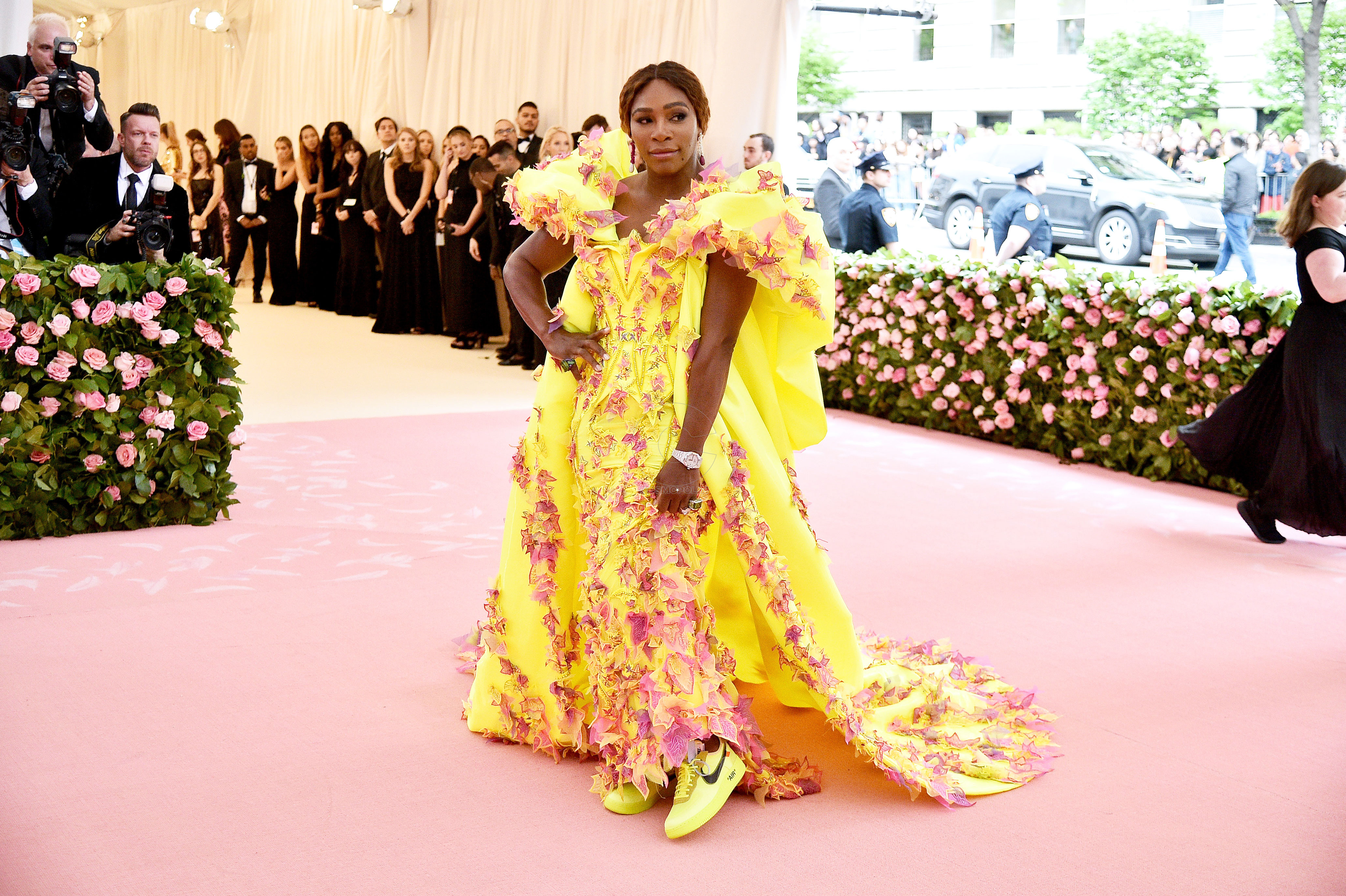 NEW YORK, NEW YORK - MAY 06: Serena Williams attends The 2019 Met Gala Celebrating Camp: Notes on Fashion at Metropolitan Museum of Art on May 06, 2019 in New York City. (Photo by Theo Wargo/WireImage)