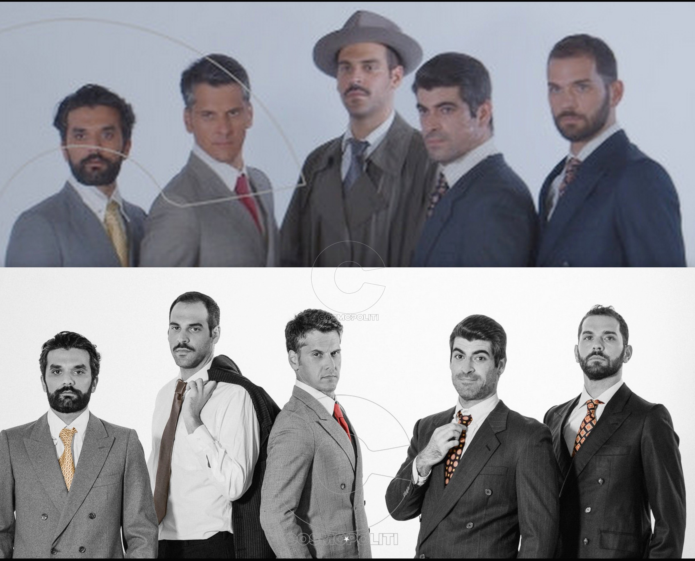 Βackstage στη φωτογράφηση για τη “Ζαριά” του Θοδωρή Βουρνά