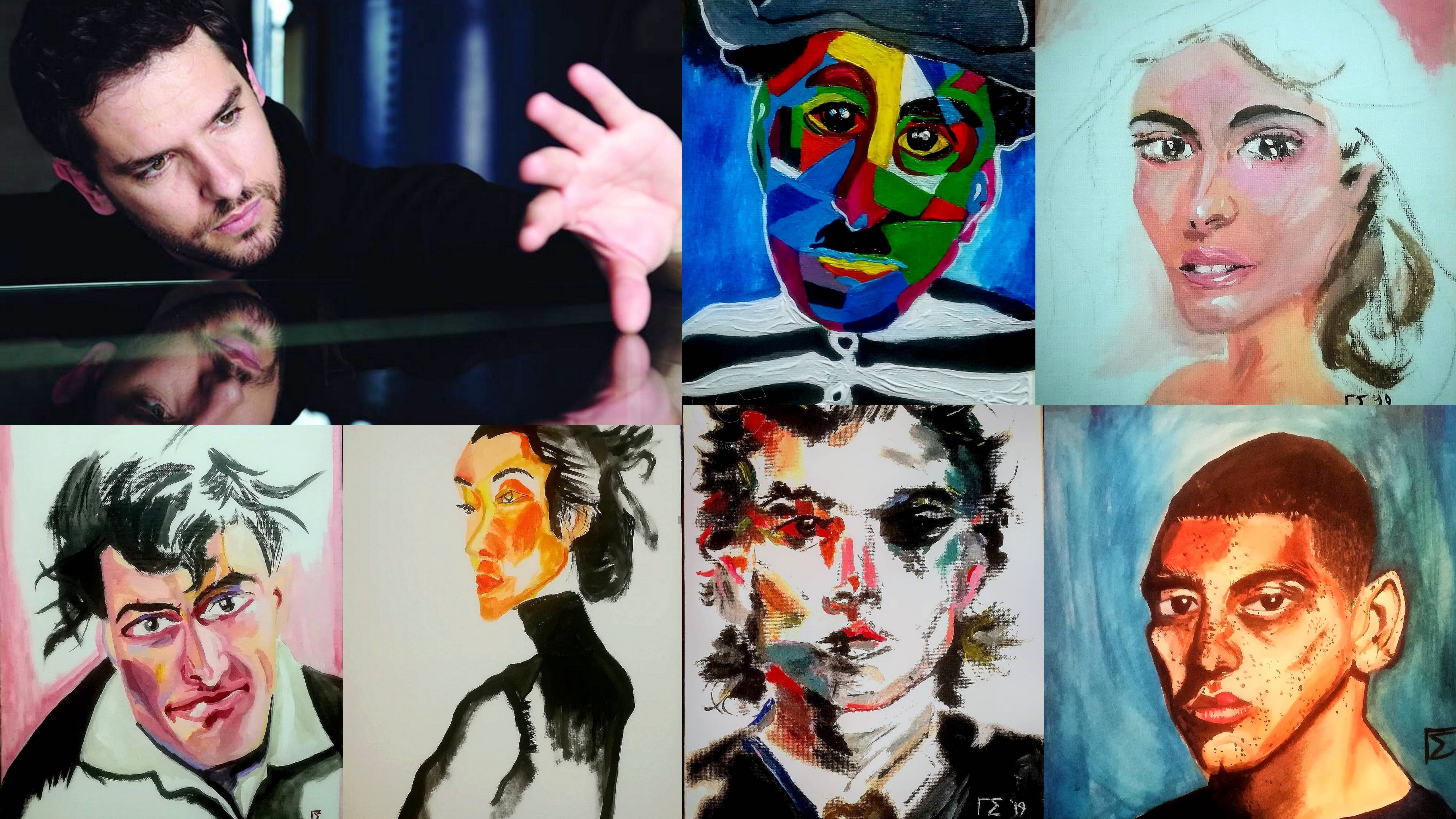 Ο αυτοδίδακτος ζωγράφος Γρηγόρης Σταμούλης μας παρουσιάζει τα έργα του!