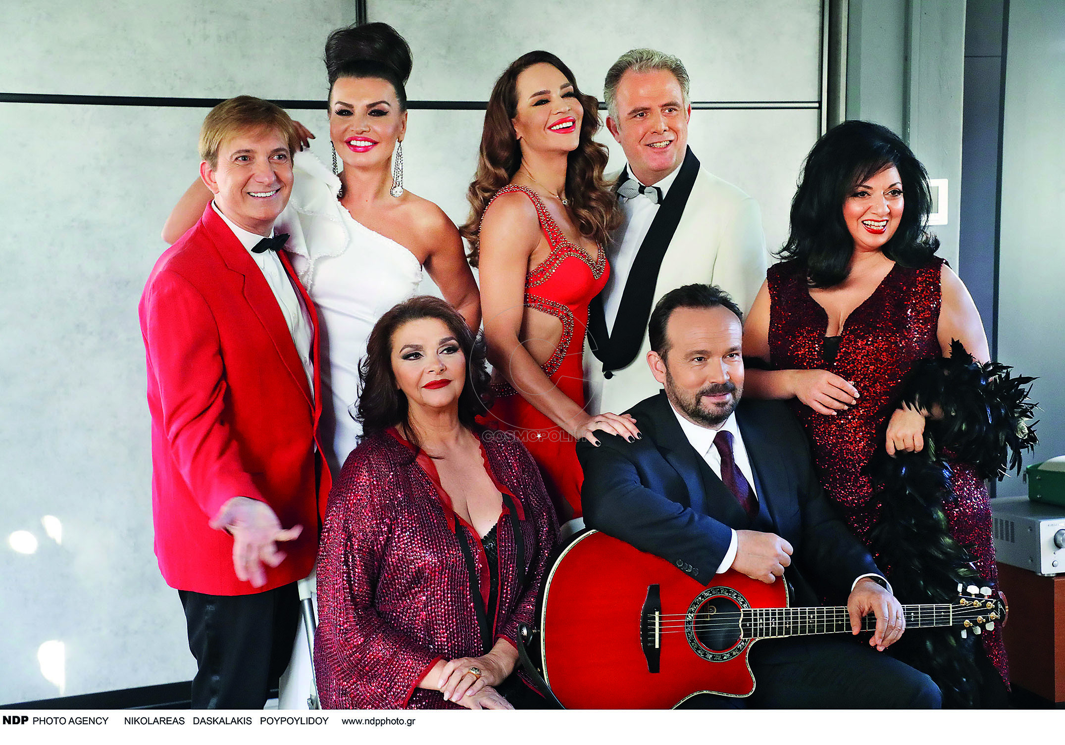 Backstage στη φωτογράφιση για το “Σινεμασκόπ the musical” του Vergina Theatro