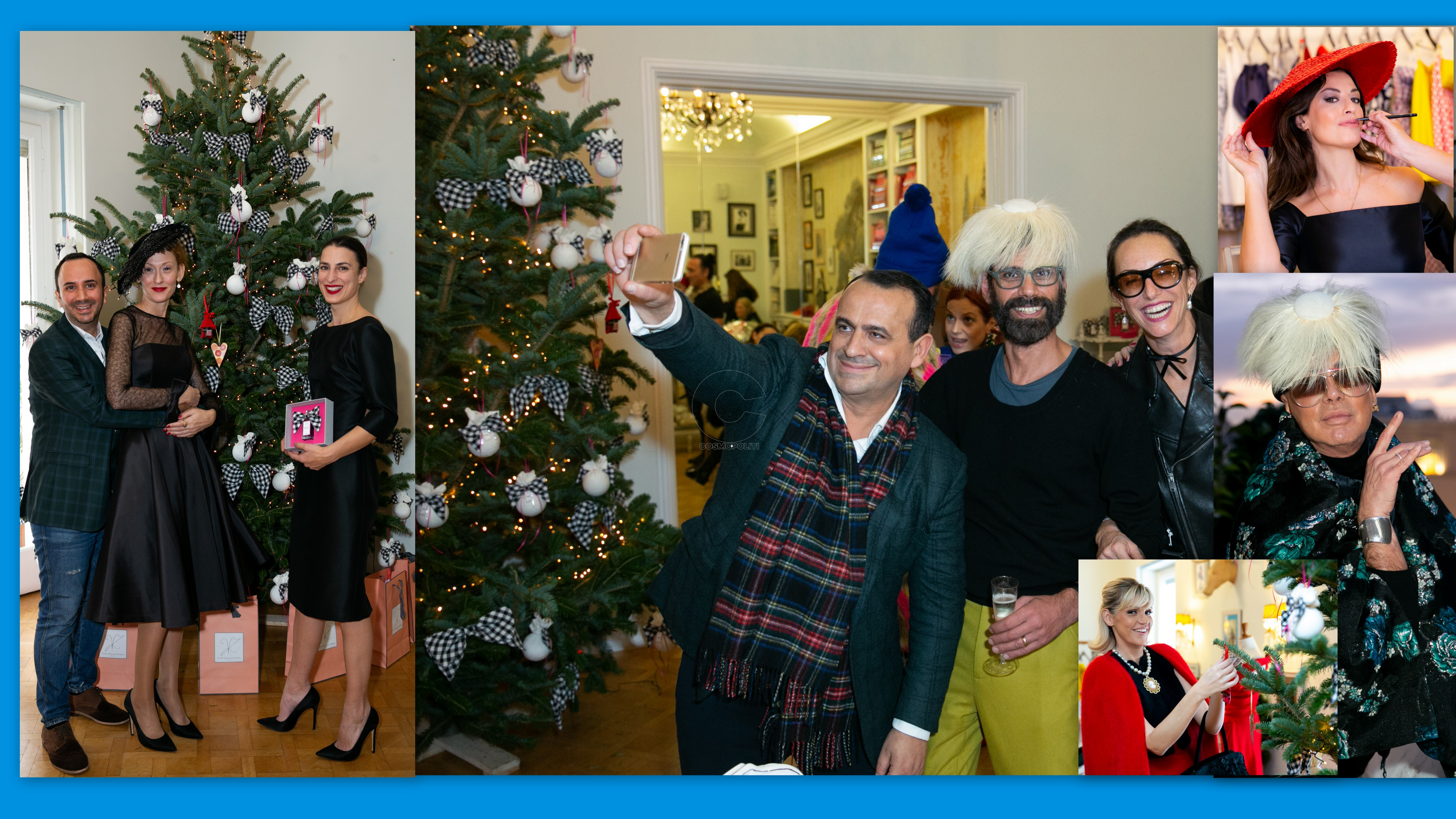 Το Pre Christmas Party του Vassilis Zoulias είχε άρωμα The Bow