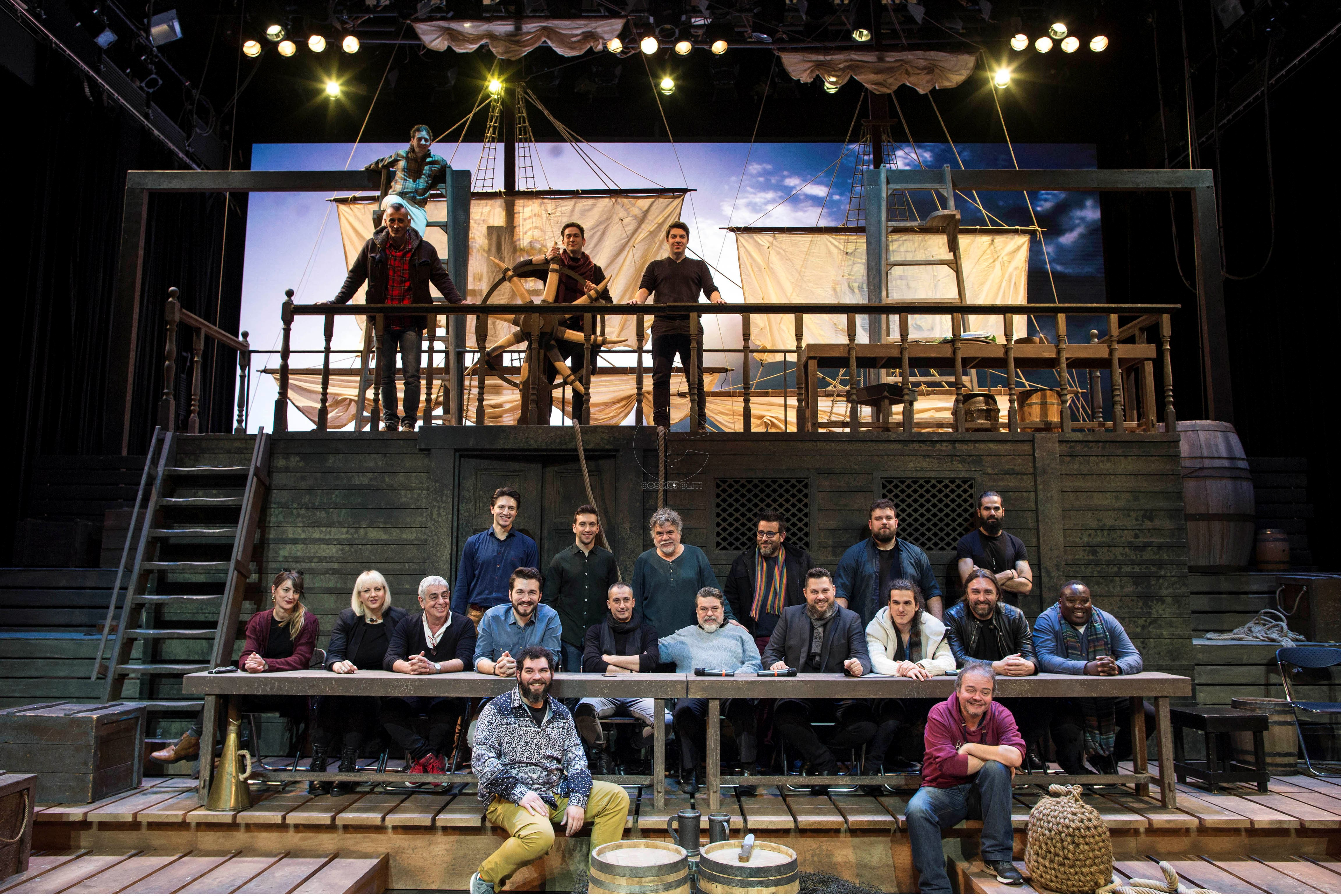 “Μοby Dick-the musical” στο Παλλάς: όσα μάθαμε στη συνέντευξη τύπου λίγο πριν την πρεμιέρα