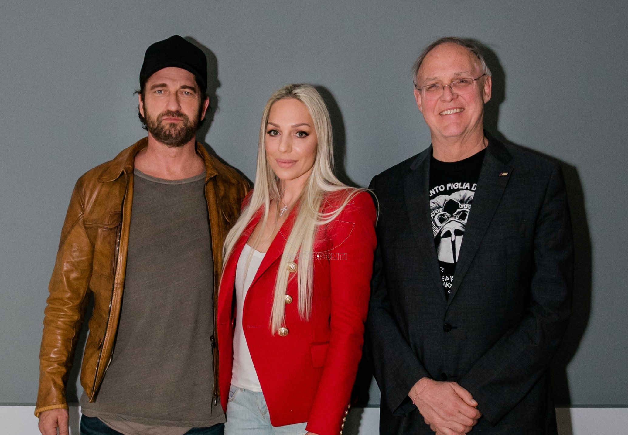 O Gerard Butler στην Αθήνα!