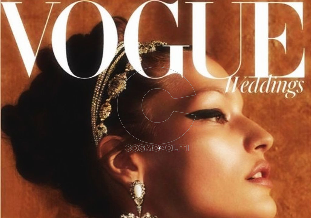 Τα νυφικά του Οίκου Celia Kritharioti στη βρετανική Vogue