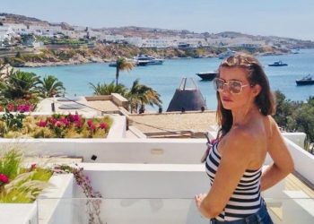 Mαρία Κίτσου: Πρώτη φορά στη Μύκονο