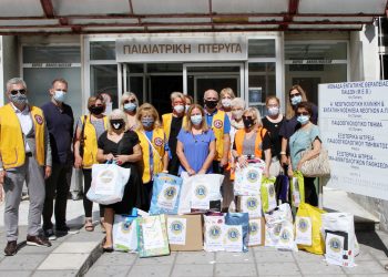 Ιπποκράτειο: Προσφορά από τους Lions Βορείου Ελλάδος στην Παιδοογκολογική Κλινική