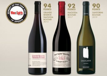 Oινοποιία Μπουτάρη: Σταθερά ανάμεσα στις 6 καλύτερες οινοποιίες του κόσμου