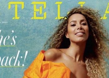 Leona Lewi: Επιστροφή με δημιουργία Celia Kritharioti Haute Couture