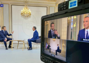 Νίκος Αλιάγας-ΕΡΤ: Συνεργασία με έναρξη συνέντευξη Μακρόν