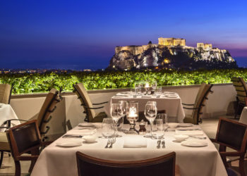 Το Roof Garden του Ξενοδοχείου Μεγάλη Βρεταννία στις 3 Μαΐου λειτουργεί και πάλι