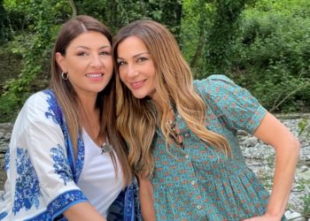 Δέσποινα Βανδή & Έλενα Παπαρίζου: Σαββατοκύριακο στο «My Greece»