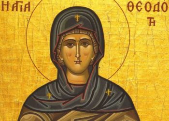 Αγία Θεοδότη και οι τρεις γιοι της