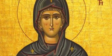 Αγία Θεοδότη και οι τρεις γιοι της