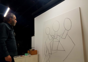 Λάκης Λαζόπουλος: Η πρώτη του έκθεση ζωγραφικής στην Πάρο