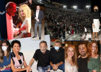 Όρθιοι χειροκρότησαν τον Σταύρο Ξαρχάκο και την Ηρώ Σαϊα στο κατάμεστο Ηρώδειο