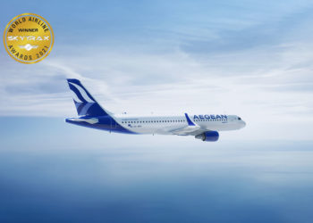 Πολλές και σημαντικές διακρίσεις για την AEGEAN στα βραβεία επιβατών Skytrax World Airline Awards 2021