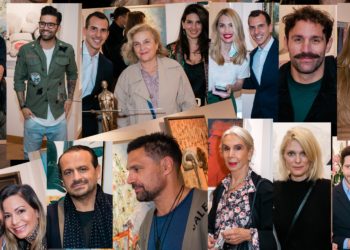 Λαμπερά εγκαίνια της νέας Galerie Lefakis στο Κολωνάκι