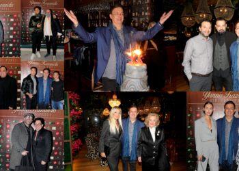 To λαμπερό πάρτι γενεθλίων του Γιάννη Καζανίδη στο Quintessa Bistro