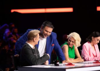 Στα γυρίσματα του «Ελλάδα έχεις ταλέντο»