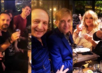 Μάκης Δελαπόρτας: Γενέθλια με το θίασο της “Κυρίας Επιθεώρησης”