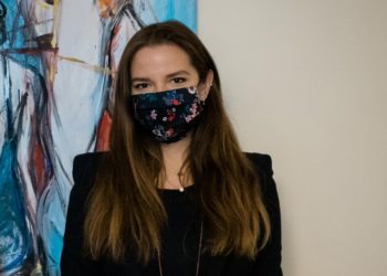 Η Εριέττα Κούρκουλου-Λάτση κοντά στα παιδιά