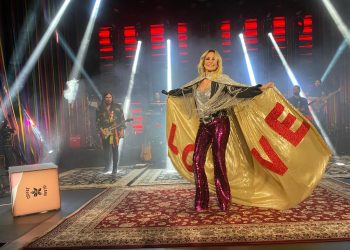 Άννα Βίσση: Στα γυρίσματα του αποκριάτικου show