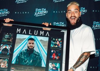 Maluma: Η πλατινένια απονομή από την Panik Records