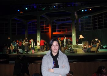 Η Κατερίνα Μαραγκουδάκη Lighting Designer στην Καταπactή