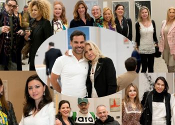 Λαμπερά εγκαίνια από το project {Just/Art}* για τη νέα έκθεση της Στέλλας Βουλγαράκη