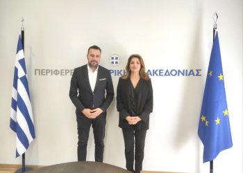 Συνάντηση του Αντιπεριφερειάρχη Τουρισμού Αλέξανδρου Θάνου με την Πρόεδρο του ΕΟΤ Αντζελα Γκερέκου