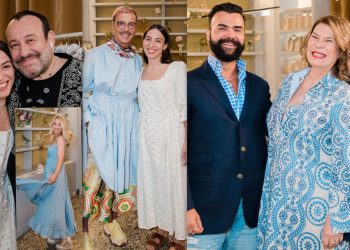 Στο καινούργιο ατελιέ της Evi Grintela για τη νέα συλλογή «The Poet’s Garden»