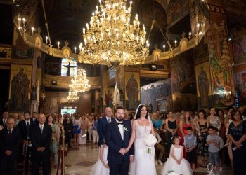 Διαμαντής Γκολιδάκης & Φανή Αρβανιτίδου: Λαμπρός γάμος αλά Χόλιγουντ