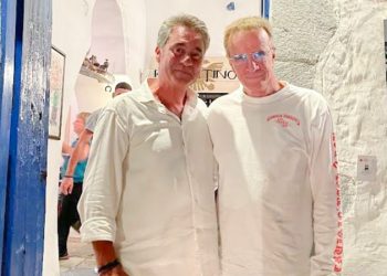 Ο Christopher Lambert στις Σπέτσες