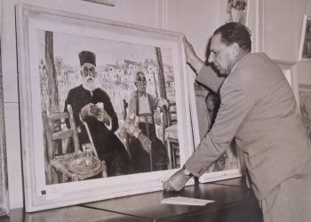 Εγκαίνια για την αναδρομική έκθεση του πρωτοπόρου Κύπριου καλλιτέχνη Βίκτωρα Ιωαννίδη.