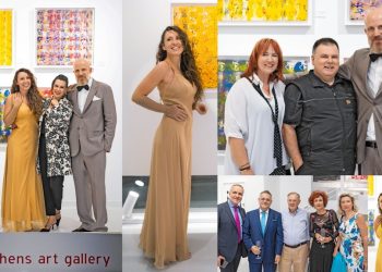 VS Athens Art Gallery: Λαμπρά εγκαίνια με Τέχνη και αβγοτάραχο στο Κολωνάκι