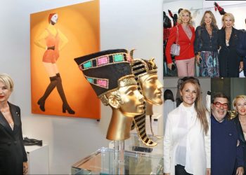 Ντέλλα Ρούνικ: Λαμπερά εγκαίνια στην γκαλερί Contemporary Athens Della Rounick Sculptures στο Κολωνάκι