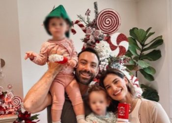 Σάκης Τανιμανίδης & Χριστίνα Μπόμπα: Στόλισαν το Χριστουγεννιάτικο δέντρο