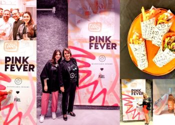 Pink release party στο Füel για το «Nostos Pink» από την Οινοποιία Μανουσάκη